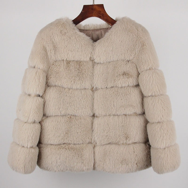 Women's Fox Faux Fur Coat product view 6