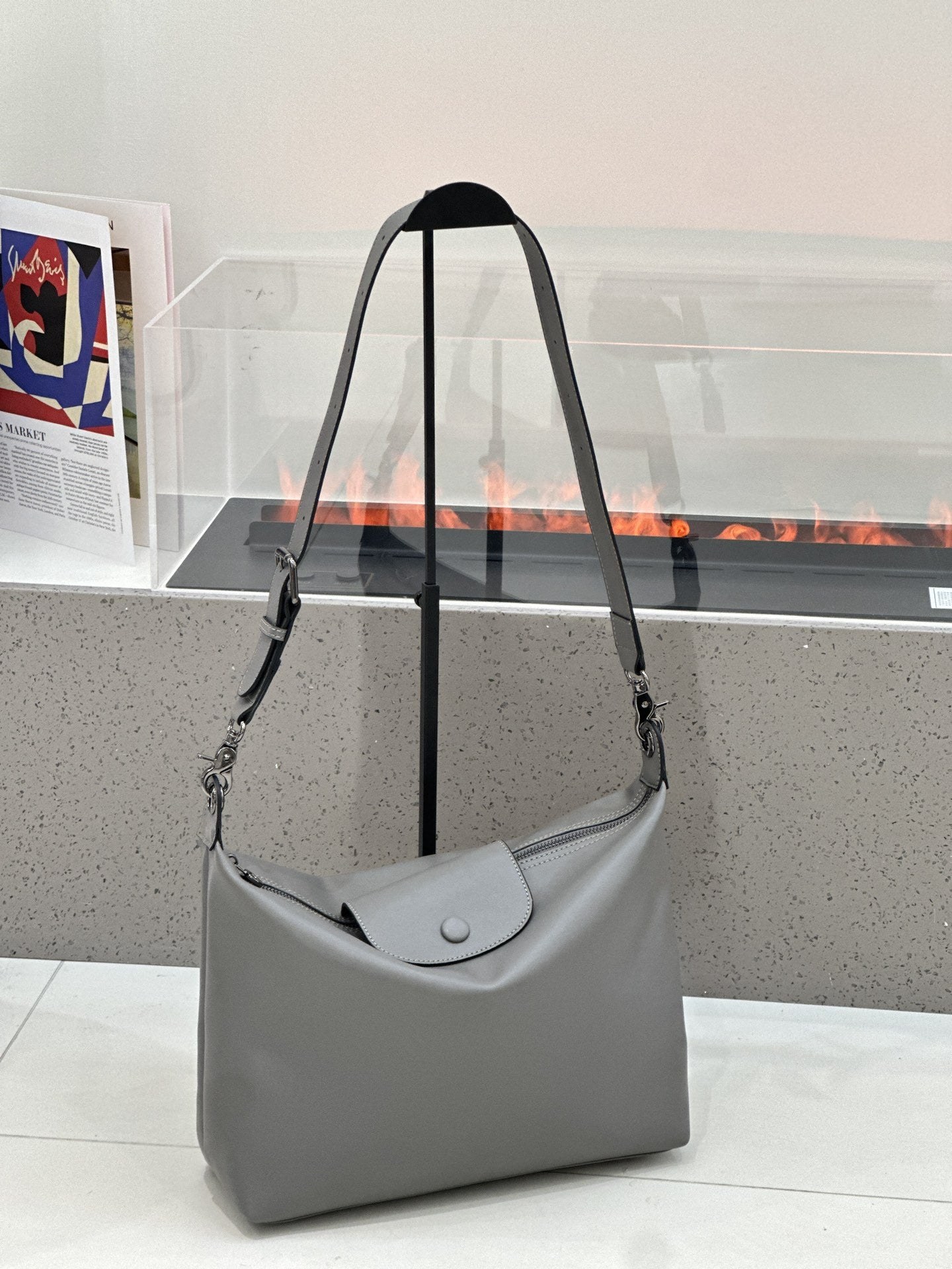 Women's Genuine Leather Hobo Shoulder Bag – Large Capacity Commuter Tote product view 1
