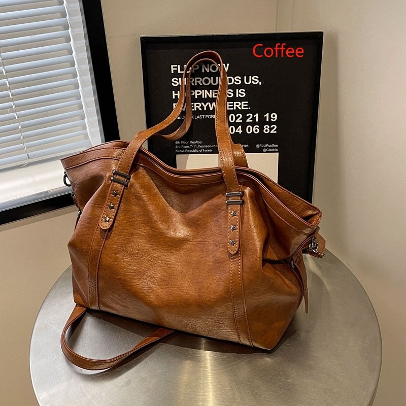 Retro Large Capacity Fashion Shoulder Messenger Bag product view 9