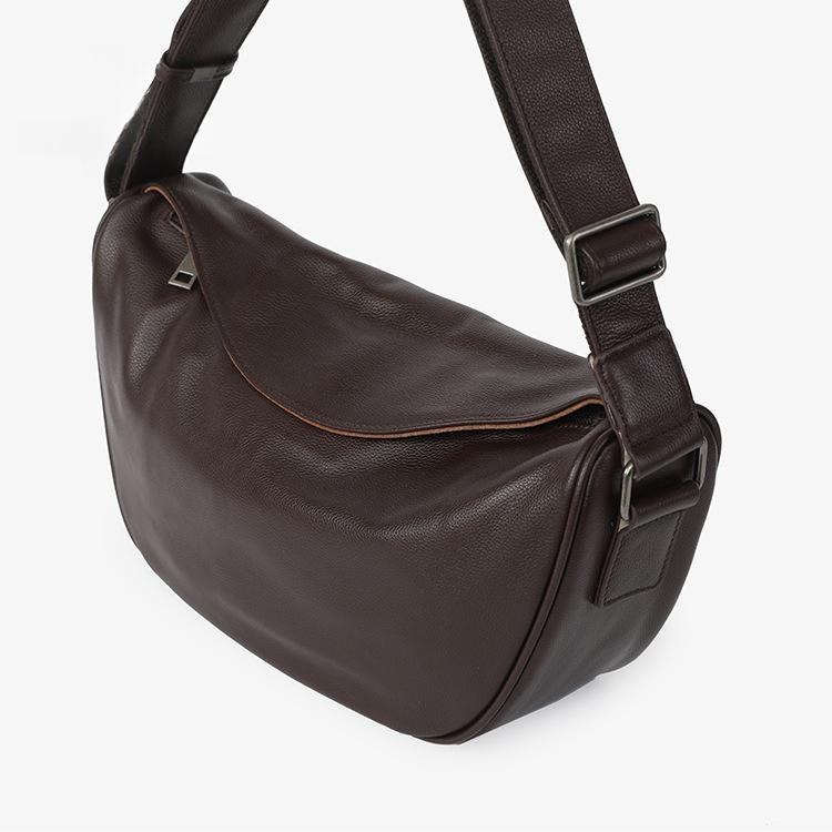 First-layer Cowhide Genuine Leather Crossbody Bag product view 4
