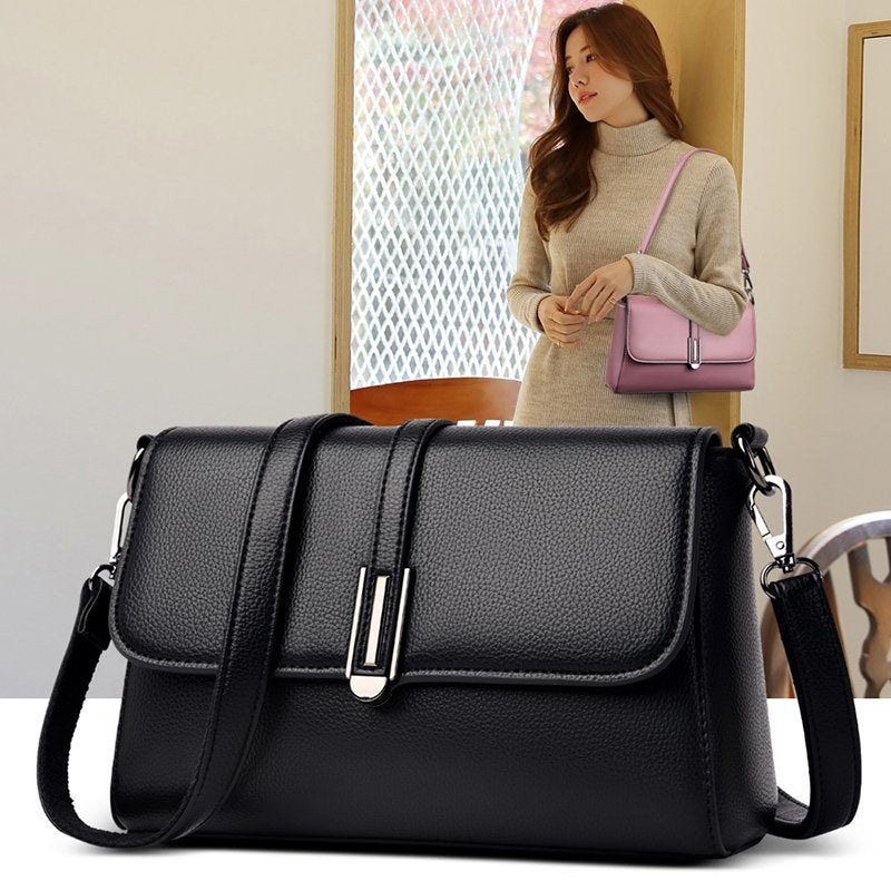 Casual PU Microfiber Leather Single Shoulder Crossbody Bag product view 1
