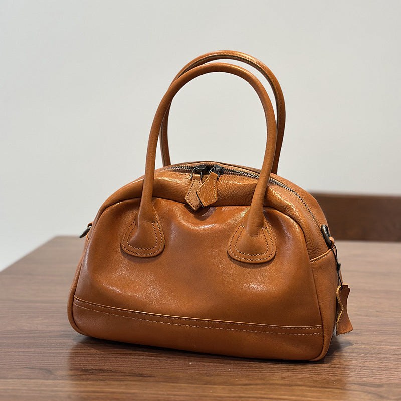 Casual Leather Shell-style Crossbody Bag product view 1