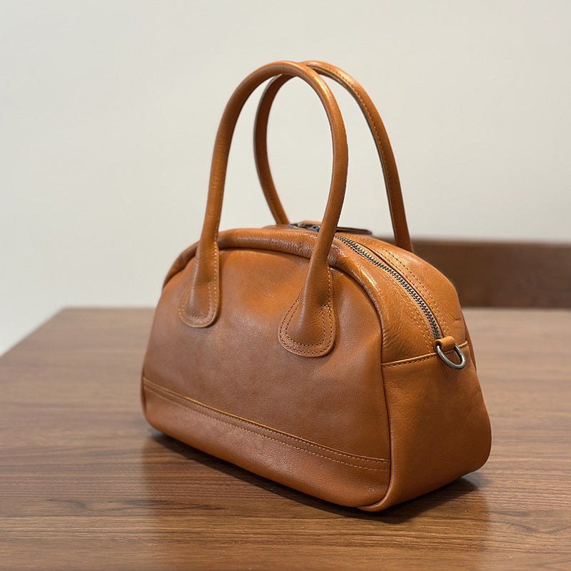 Casual Leather Shell-style Crossbody Bag product view 3