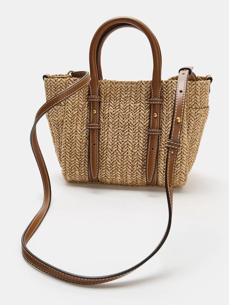Straw Woven Hand-held Shoulder Crossbody Bag product view 6