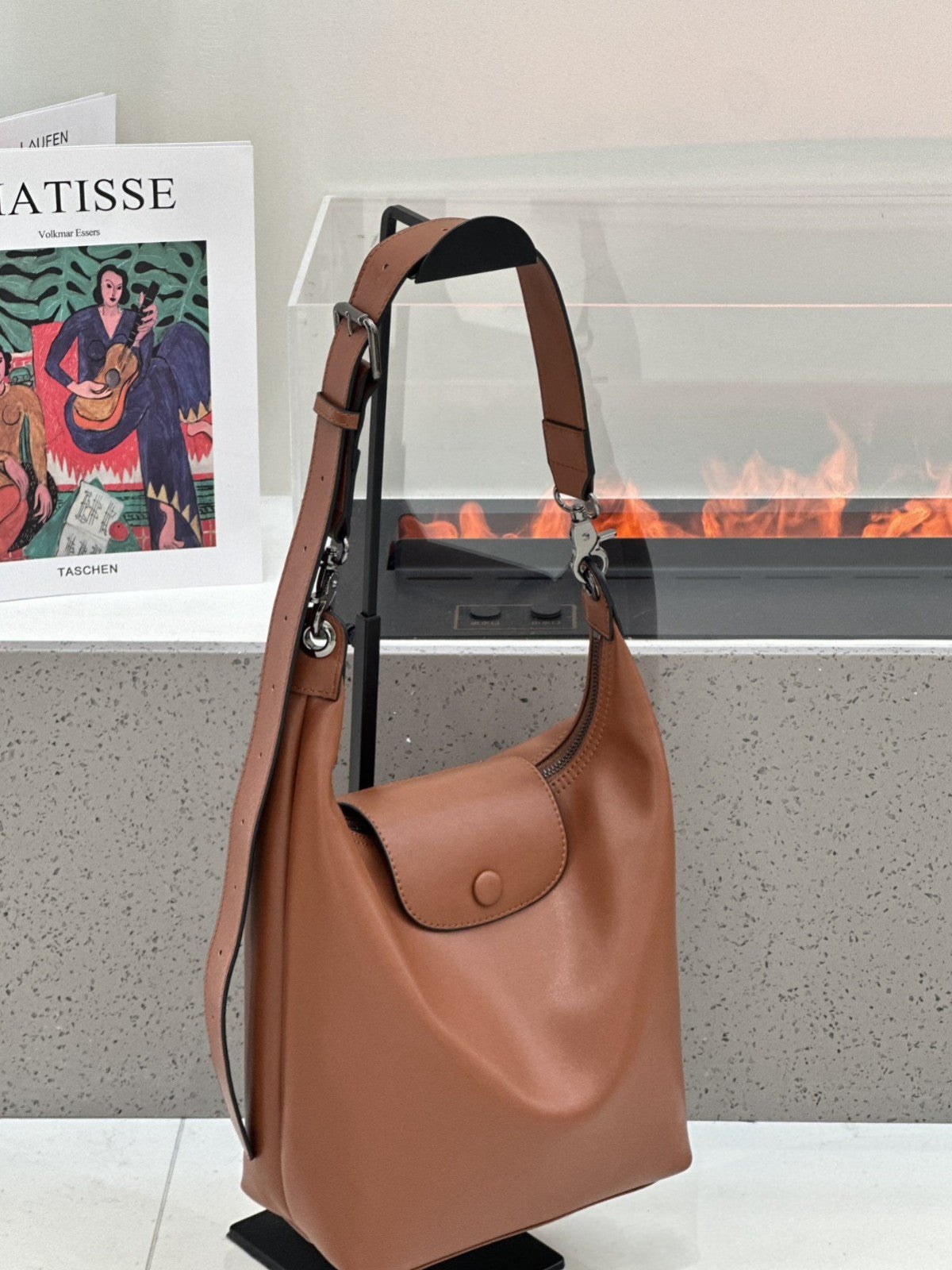 Baidie Leather Women's Bags 2025 New Genuine Leather Underarm Bag HOBO Bag Shoulder Crossbody Bag Large Capacity Tote product view 1