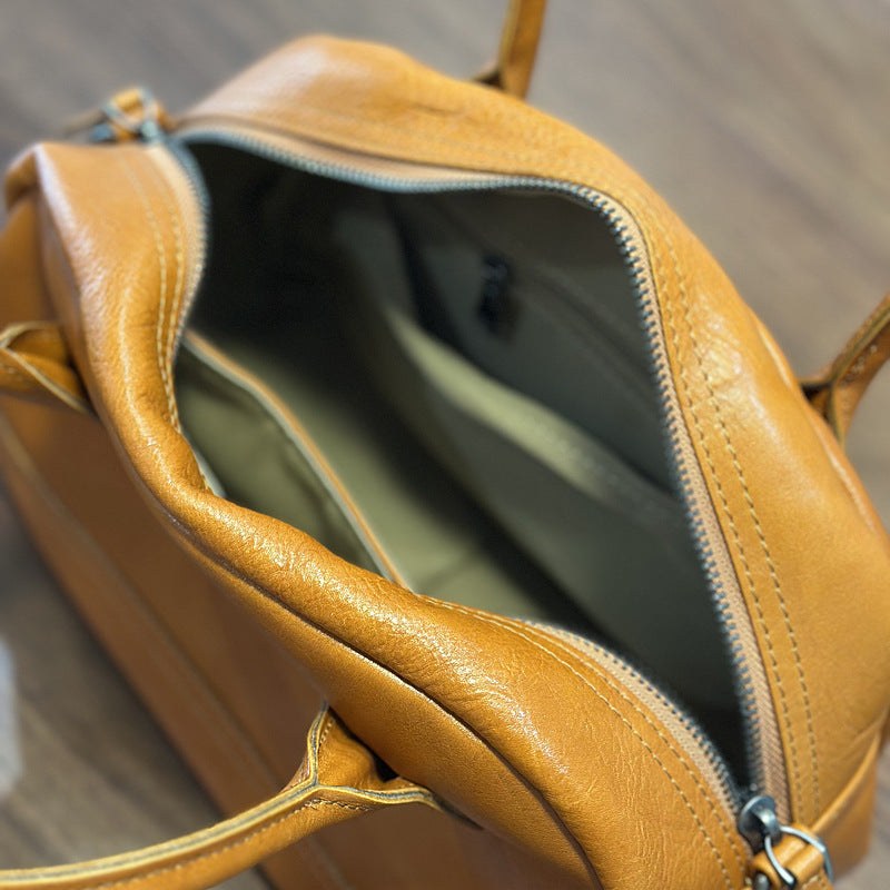 Casual Leather Shell-style Crossbody Bag product view 4
