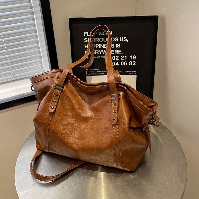 Retro Large Capacity Fashion Shoulder Messenger Bag product view 8