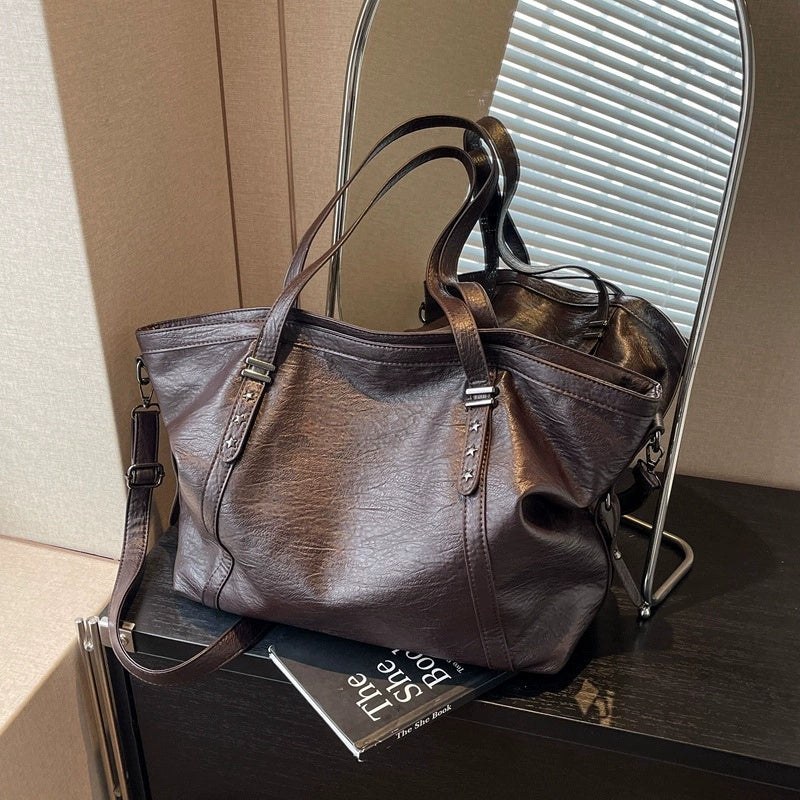 Retro Large Capacity Fashion Shoulder Messenger Bag product view 10