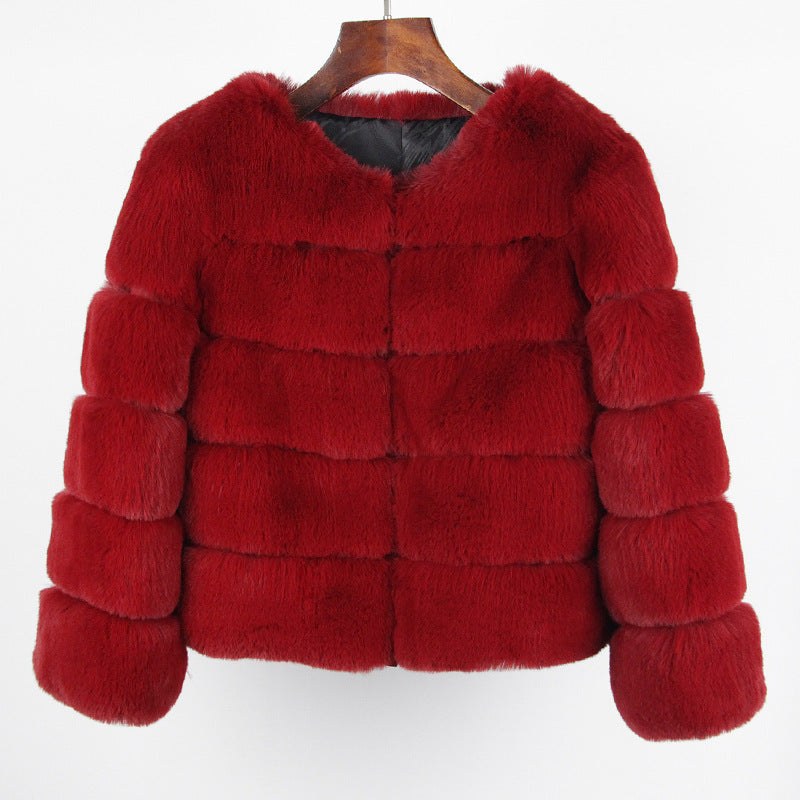 Women's Fox Faux Fur Coat product view 7
