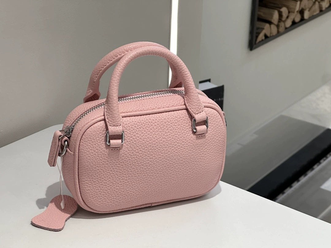 Light Luxury Women's Handbag, Stylish And Elegant Tote, Simple And Versatile, Top-layer Cowhide, Single Shoulder And Crossbody Bag, Mini Handbag product view 4