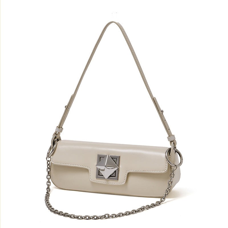 Genuine Leather Korean-style Fashionable And Minimalist Small Square Bag product view 7