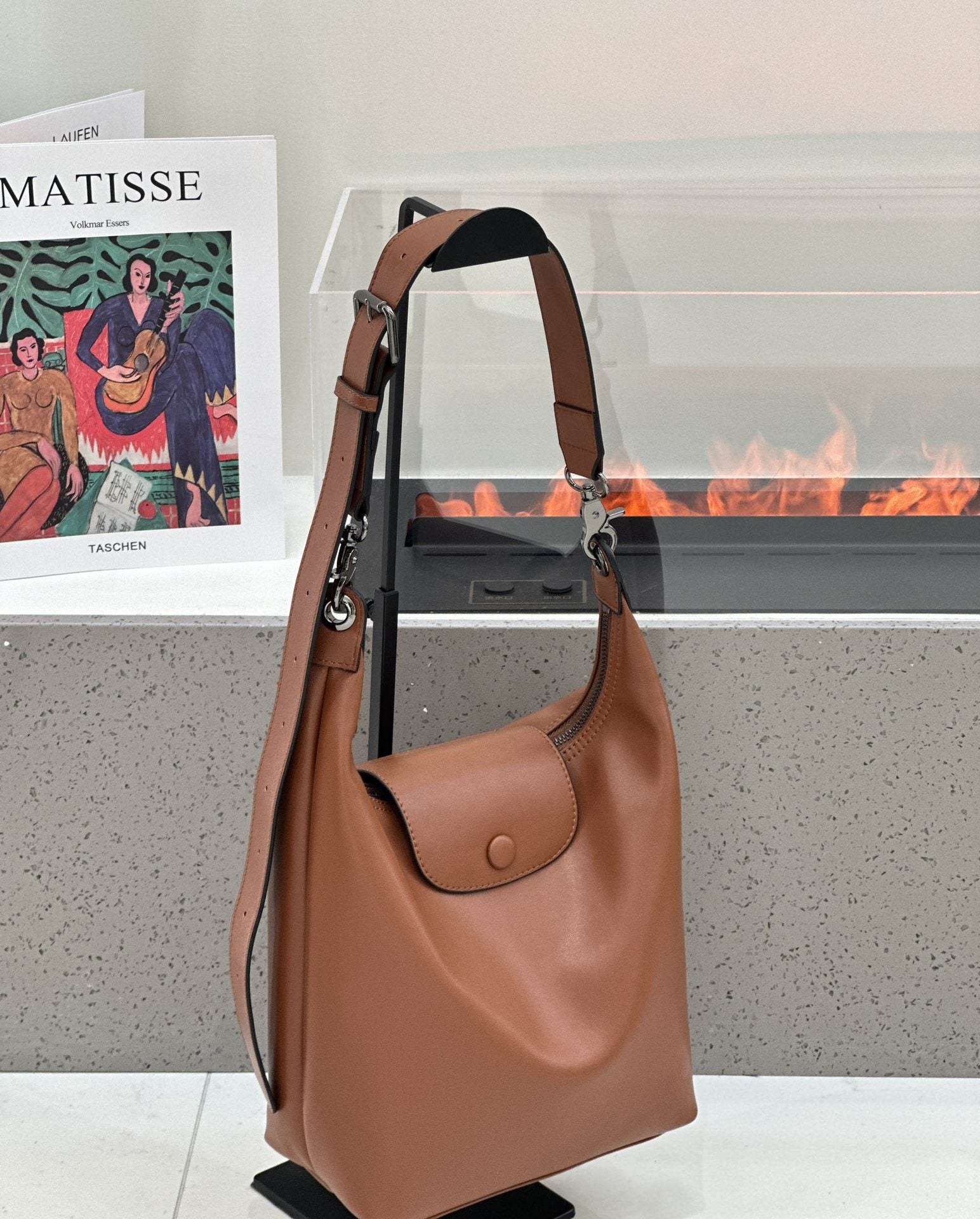 Baidie Leather Women's Bags 2025 New Genuine Leather Underarm Bag HOBO Bag Shoulder Crossbody Bag Large Capacity Tote product view 5