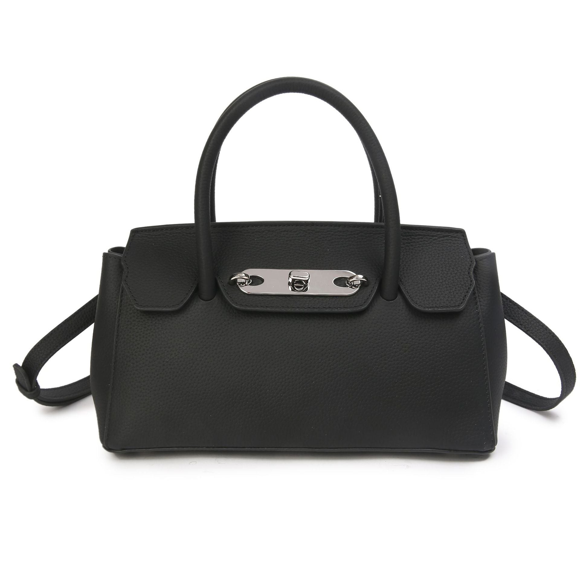 Baidi Leather Women's Bag 2025 New Platinum Bag, Premium Kelly Bag, Top Layer Cowhide Handbag, Shoulder And Crossbody Bag product view 4