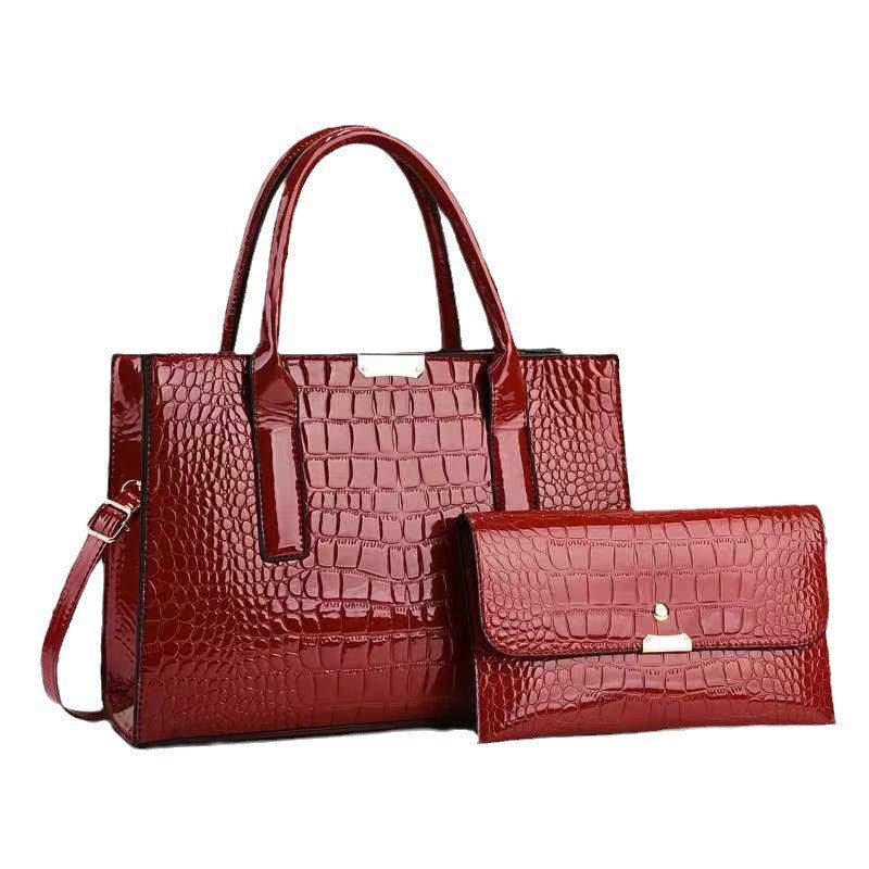Child And Mother Stone Pattern Fashion Trend High Sense Large-capacity Crossbody Bag product view 5