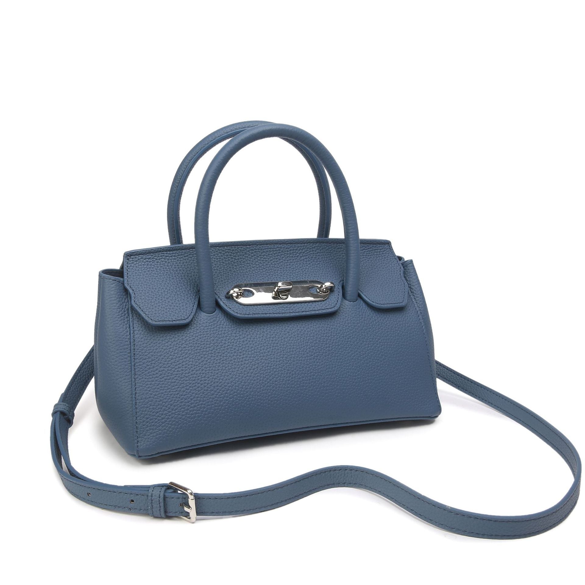 Baidi Leather Women's Bag 2025 New Platinum Bag, Premium Kelly Bag, Top Layer Cowhide Handbag, Shoulder And Crossbody Bag product view 5