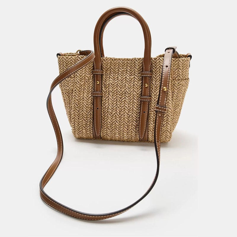 Straw Woven Hand-held Shoulder Crossbody Bag product view 2