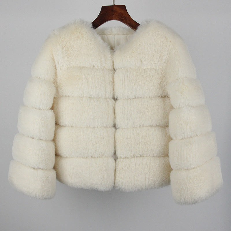 Women's Fox Faux Fur Coat product view 3