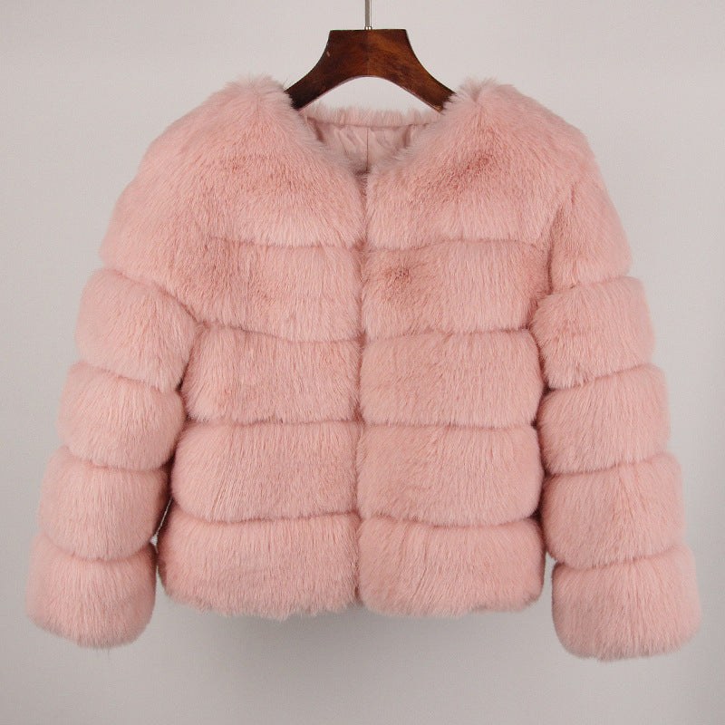 Women's Fox Faux Fur Coat product view 8