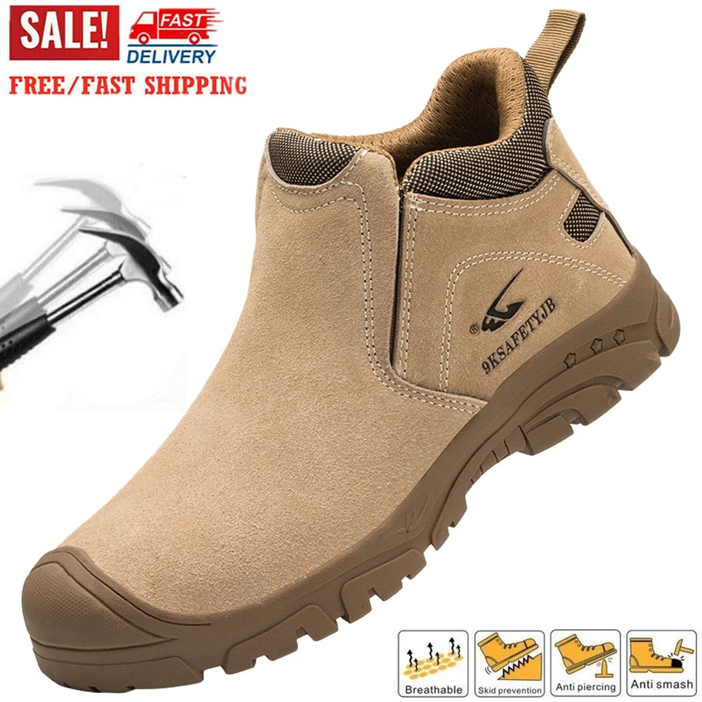 Composite Toe Lightweight Safety Work Shoes – Anti-Puncture Work Sneakers product photo
