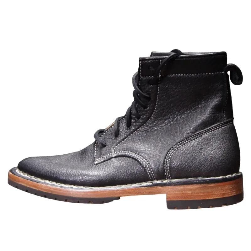Deer Skin Handmade Chelsea Boots – Customized High-end Genuine Leather Shoes product photo