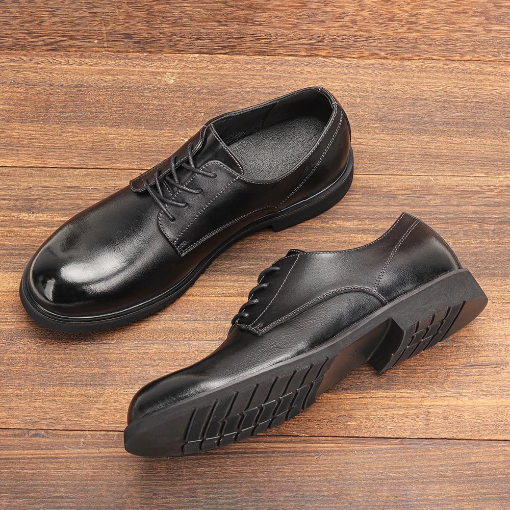 Ultralight Genuine Leather Derby Shoes product photo