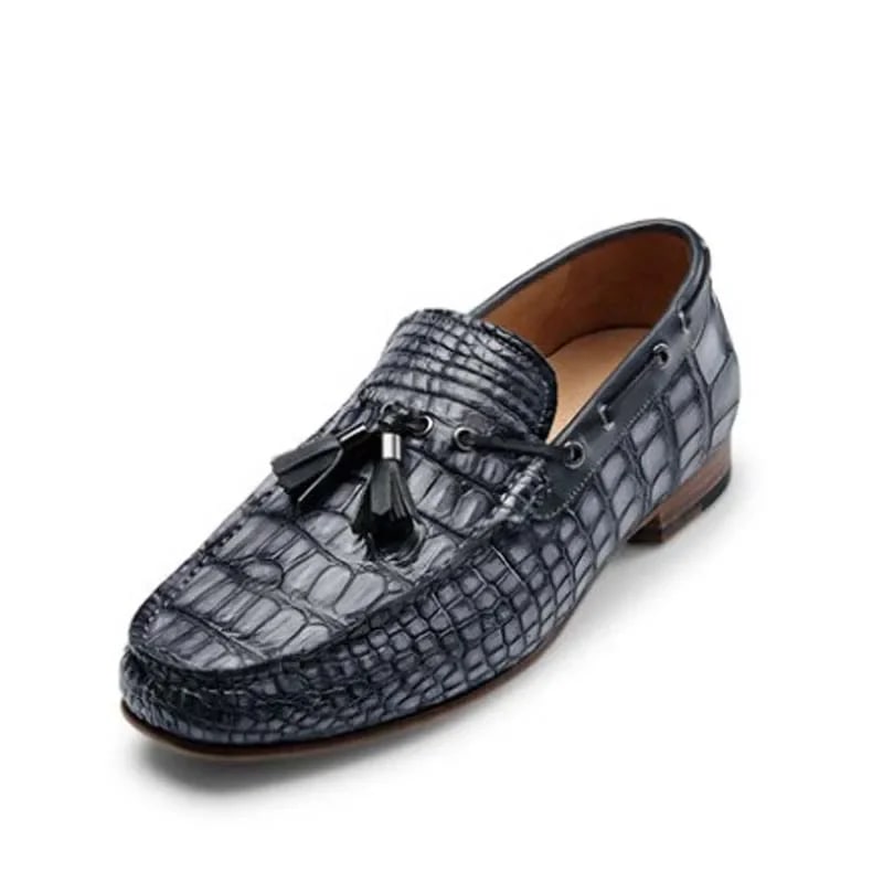 gete new arrival crocodile men shoes british leisure men shoes male korea edition men doug shoes product photo