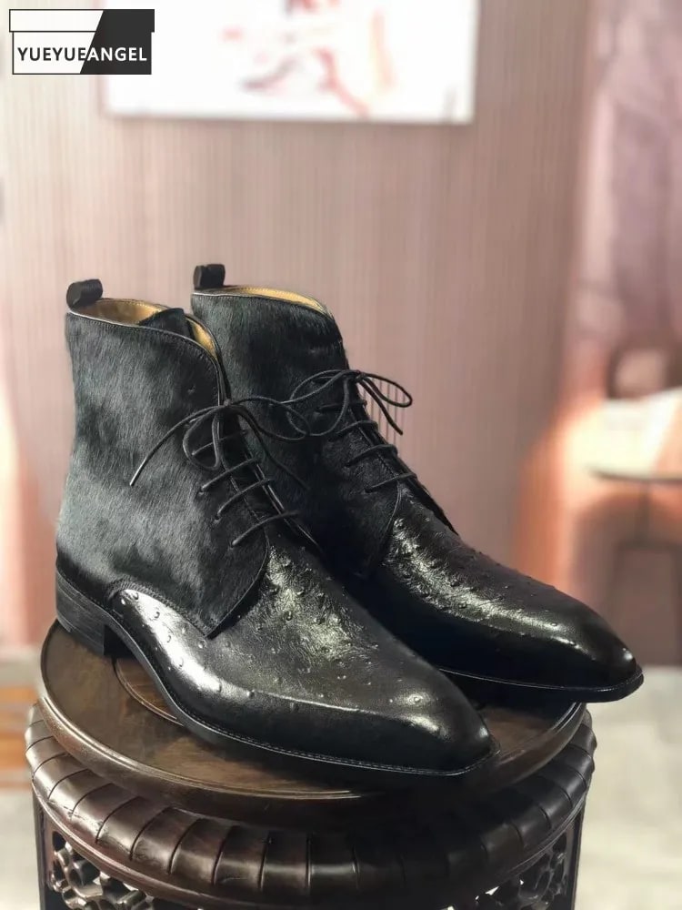 British Style Square Toe Chelsea Boots product photo