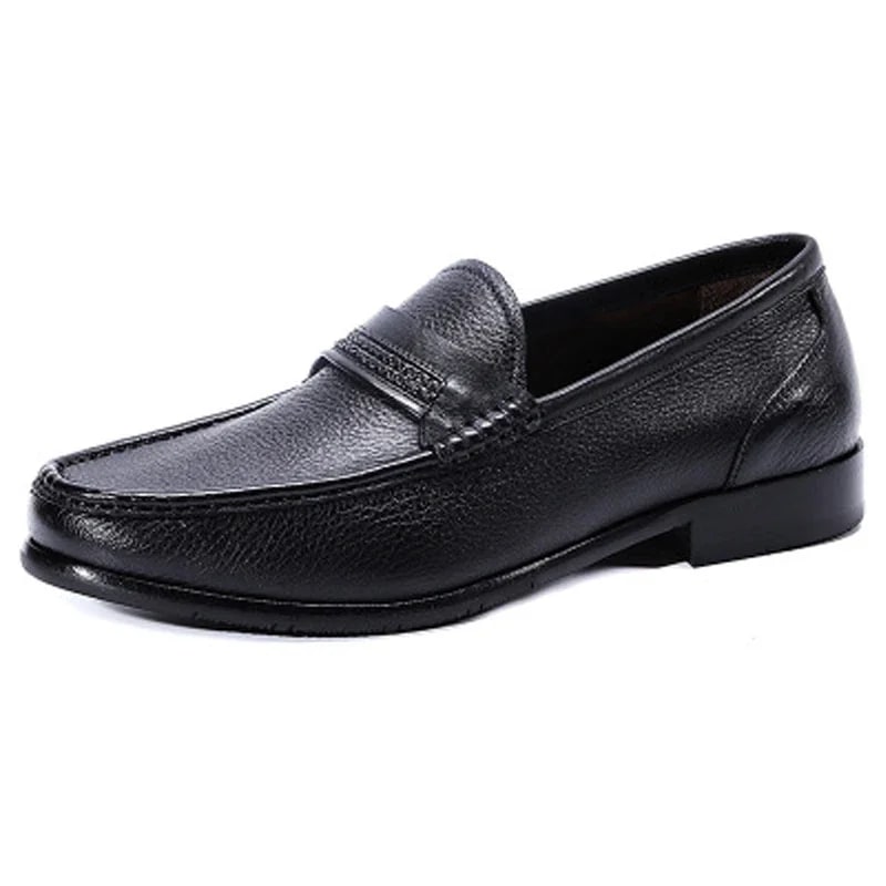 Premium Deerskin Leather Men's Loafers – Supple Leisure Shoes product photo