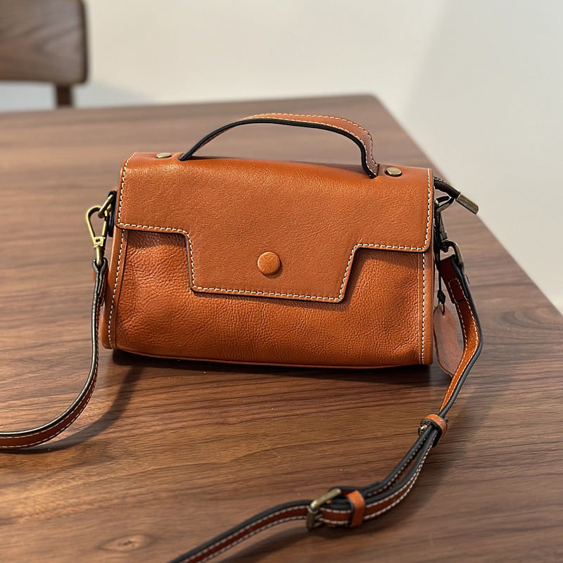 Leather Casual Shoulder Crossbody Bag product photo