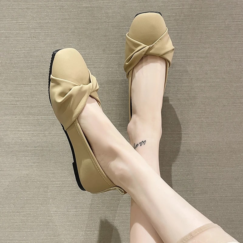 Match Korean Shoes Casual Female Sneakers Dress Flats Women Soft Autumn 2024 Summer Comfortable New Boat Fall Mary Janes product photo