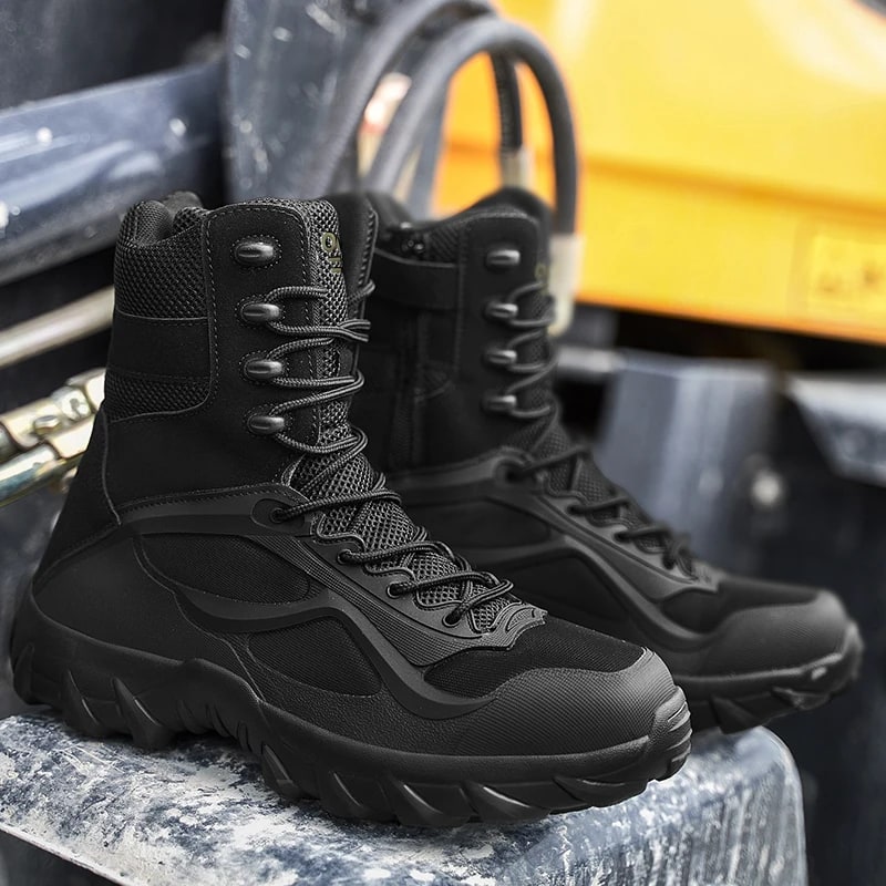 Men's Lightweight Tactical Outdoor Boots – Non-Slip Tactical Field Boots product photo