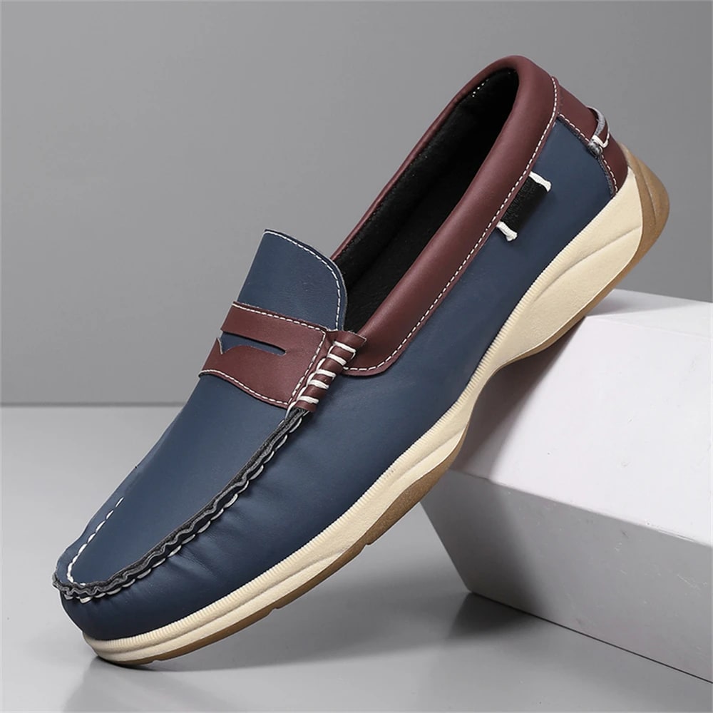 Men's Business Casual Loafers Shoes for Office Travel And Vacation Durable Elegant TPR Outsole Formal Shoes product photo