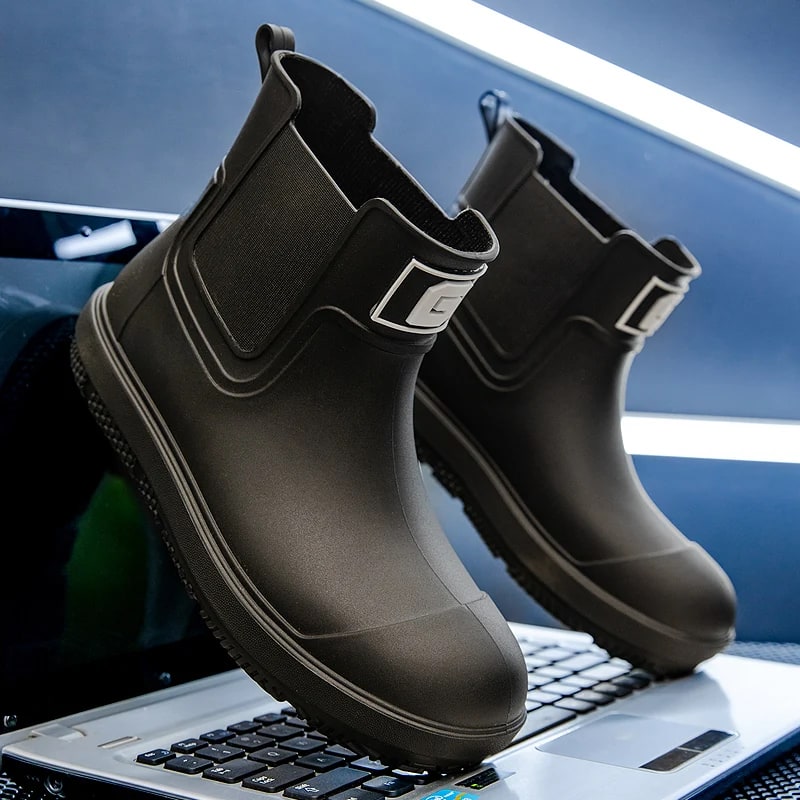 Low-Top Waterproof Non-Slip Rain Boots product photo