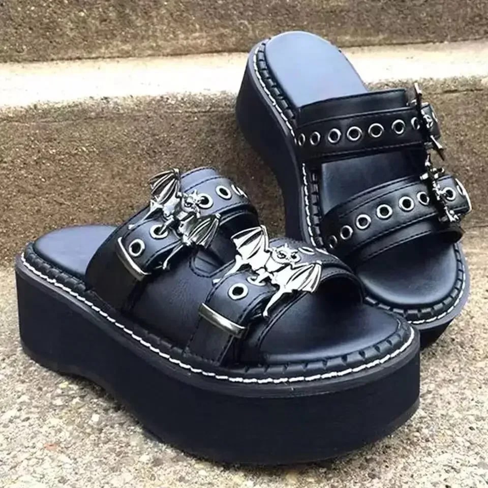 Gothic Platform Sandals – Designer Summer Edition product photo
