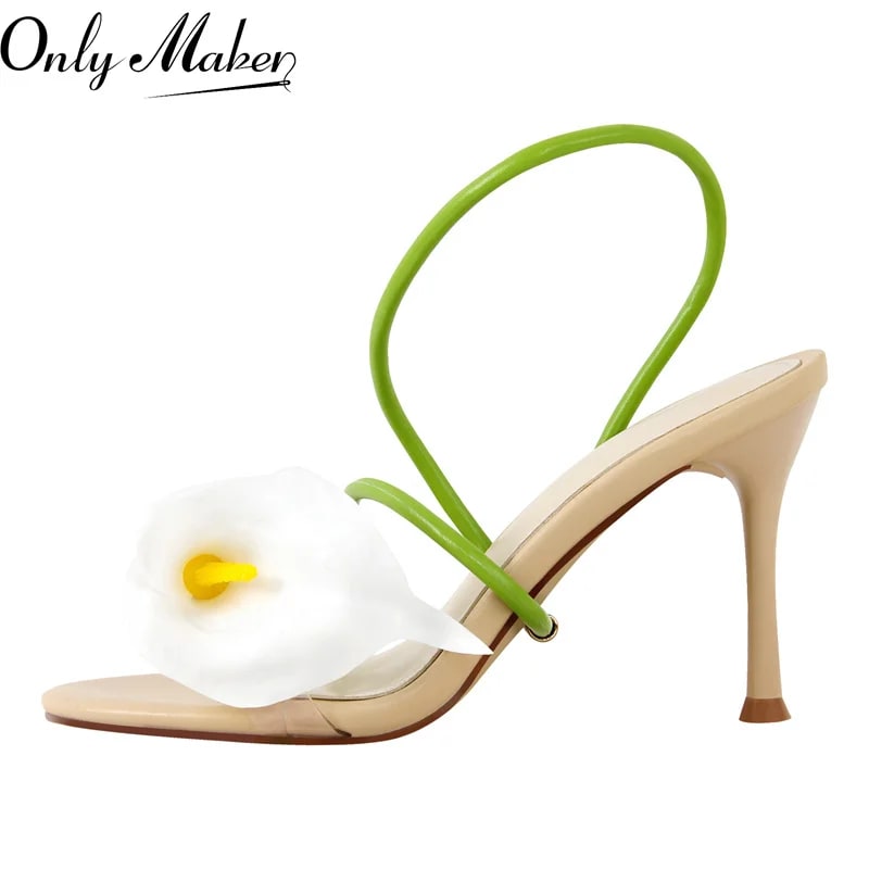 Open Toe Flower Sandals product photo