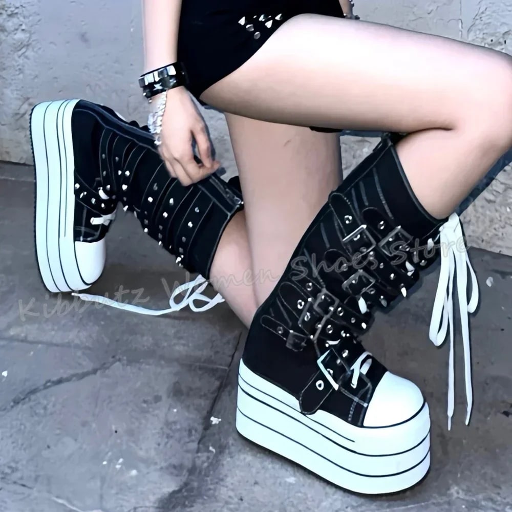 Breathable Thick Sole Sports Sneakers – Lightweight Running Shoes product photo