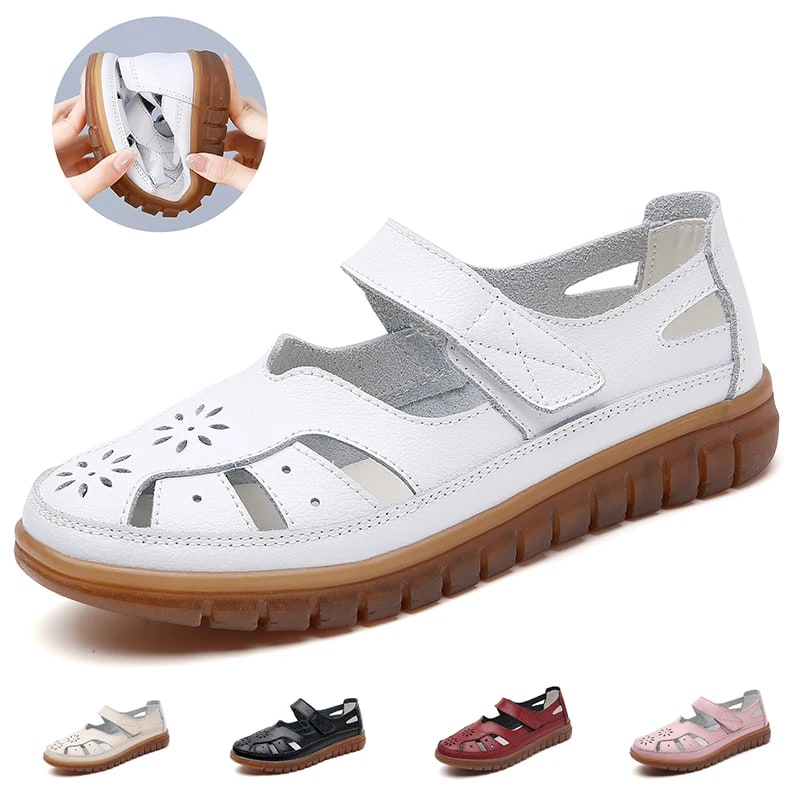 Breathable Roman Leather Sandals product photo