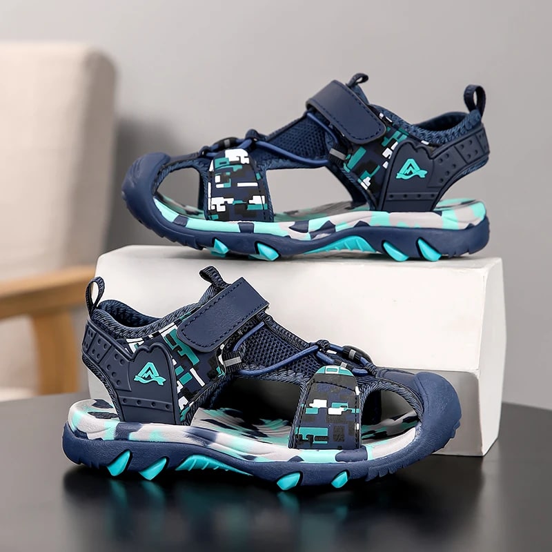 Summer Boys Sandals Kids Shoes Fashion Flats Comfortable Girls Sandals Non-slip Casual Beach Children Outdoor Shoes product photo