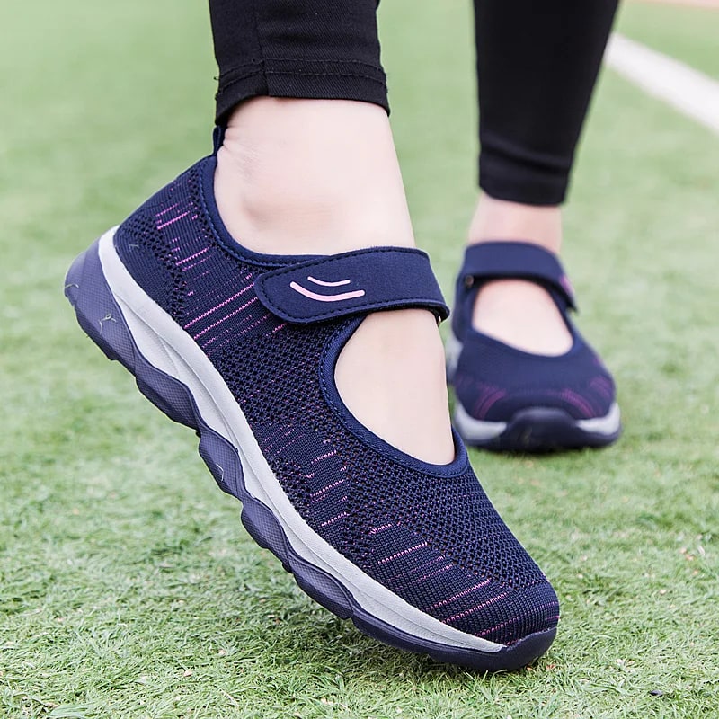 Summer Fashion Women Flat Platform Ladies Shoes Woman Breathable Mesh Casual Sneakers Women Zapatos Mujer Boat Shoes product photo