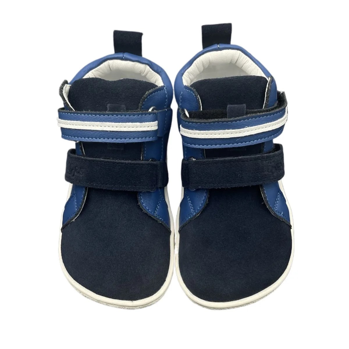 Barefoot Genuine Leather Kids' Ankle Boots – Soft Flexible Sole Shoes product photo