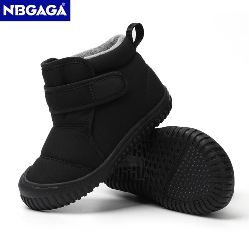 Unisex Kids' Outdoor Snow Boots – Warm Plush Anti-Slip Walking Shoes product photo