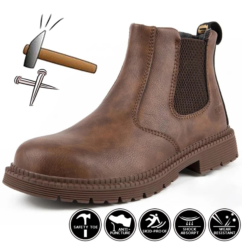 Waterproof Work & Safety Boots – Indestructible Steel Toe Shoes product photo