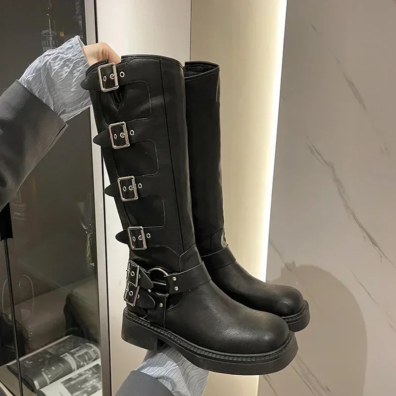 Knee High Platform Boots product photo