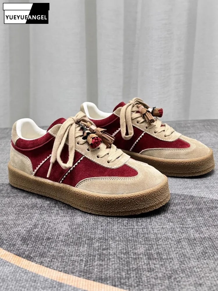 Genuine Leather Hollow Out Sneakers 2025 – Casual Shoes product photo