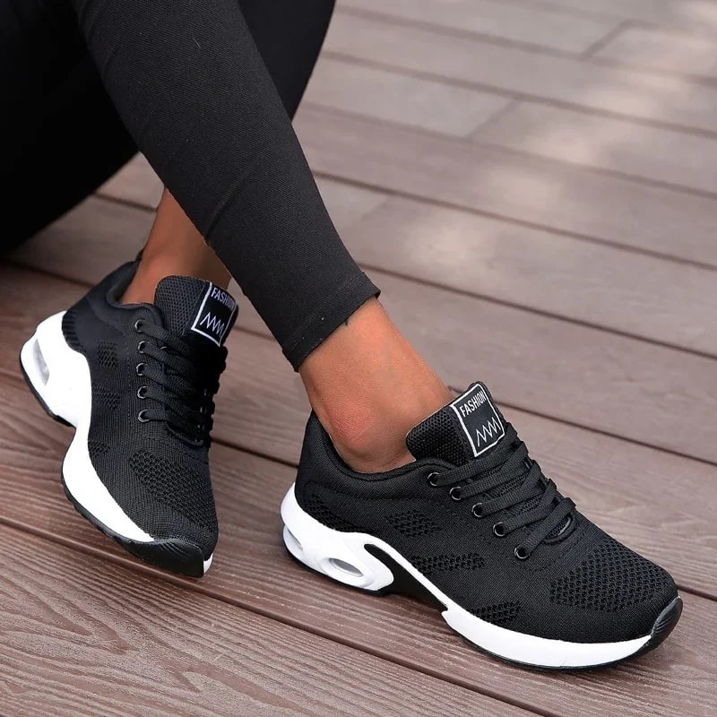Women's Platform Casual Sneakers – Breathable Mesh Running Shoes product photo