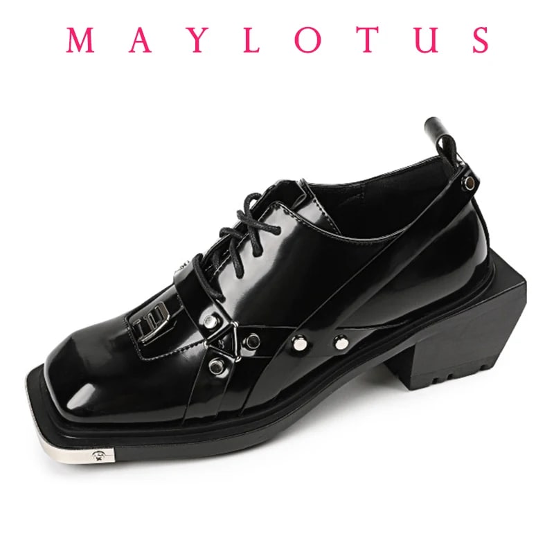 Luxury Wedge Platform Loafers product photo