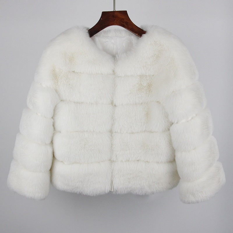 Women's Fox Faux Fur Coat product photo