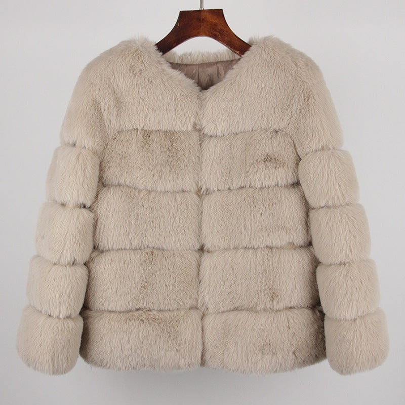 Women's Fox Faux Fur Coat product photo