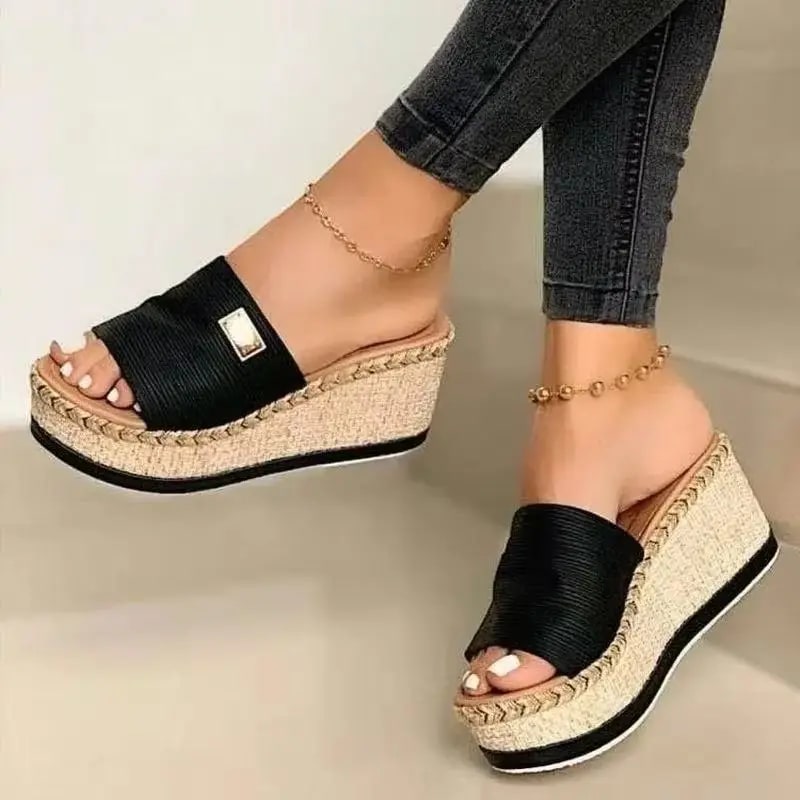 Women's Platform Wedge Sandals – 2025 Summer Comfort Edition product photo