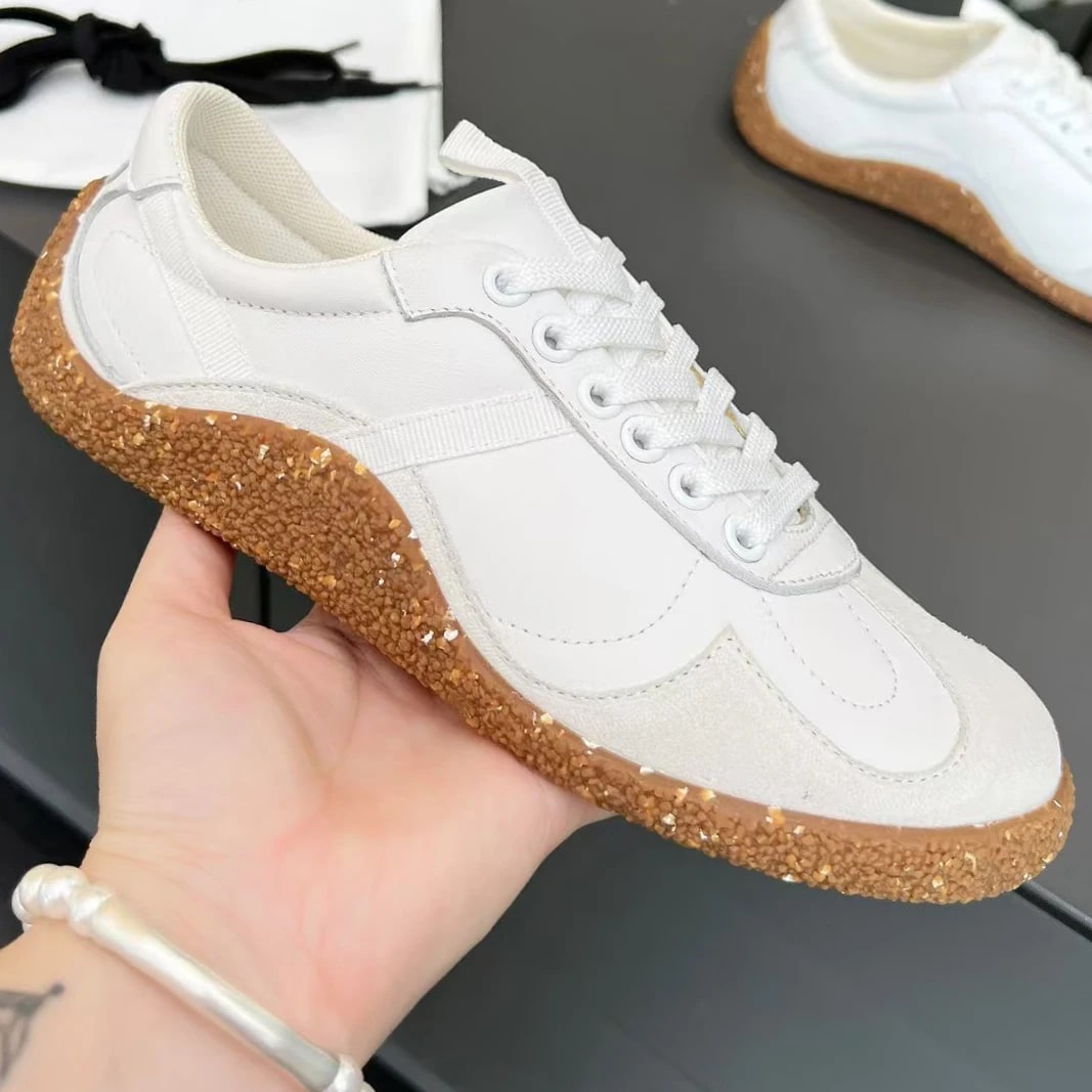 ALIAS MAE Retro Suede Runner Sneakers – Premium Cow Suede Ladies Trainers product photo